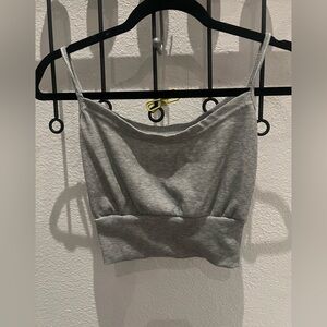 Heather Gray super tiny size 3 ladies tank top
